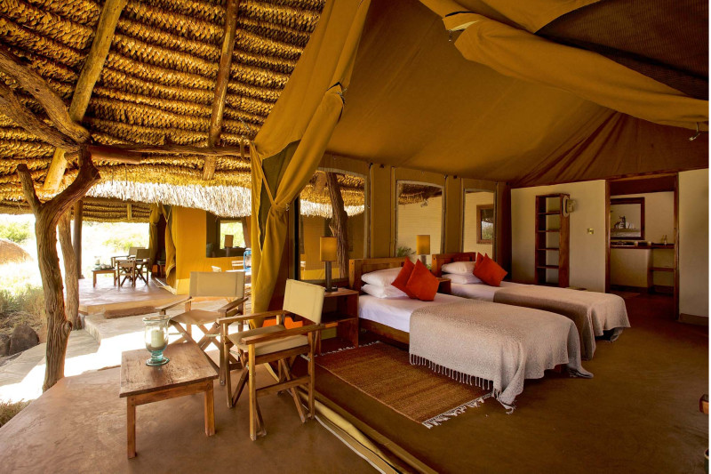 Elewana Lewa Safari Camp, Family Tent - image 3