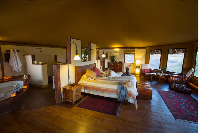 Elewana Tortilis Camp, Family Tent - image 2