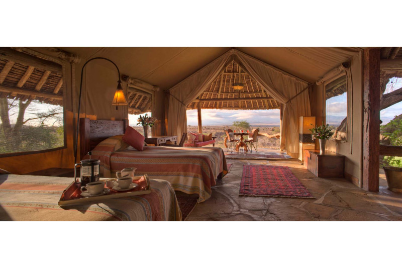 Elewana Tortilis Camp, Family Tent - image 3