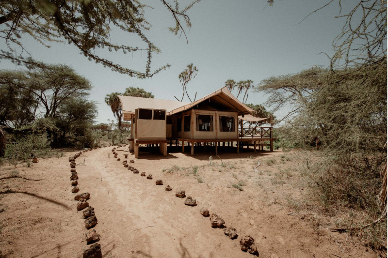 Elephant Bedroom Camp, Luxury Tent - image 1